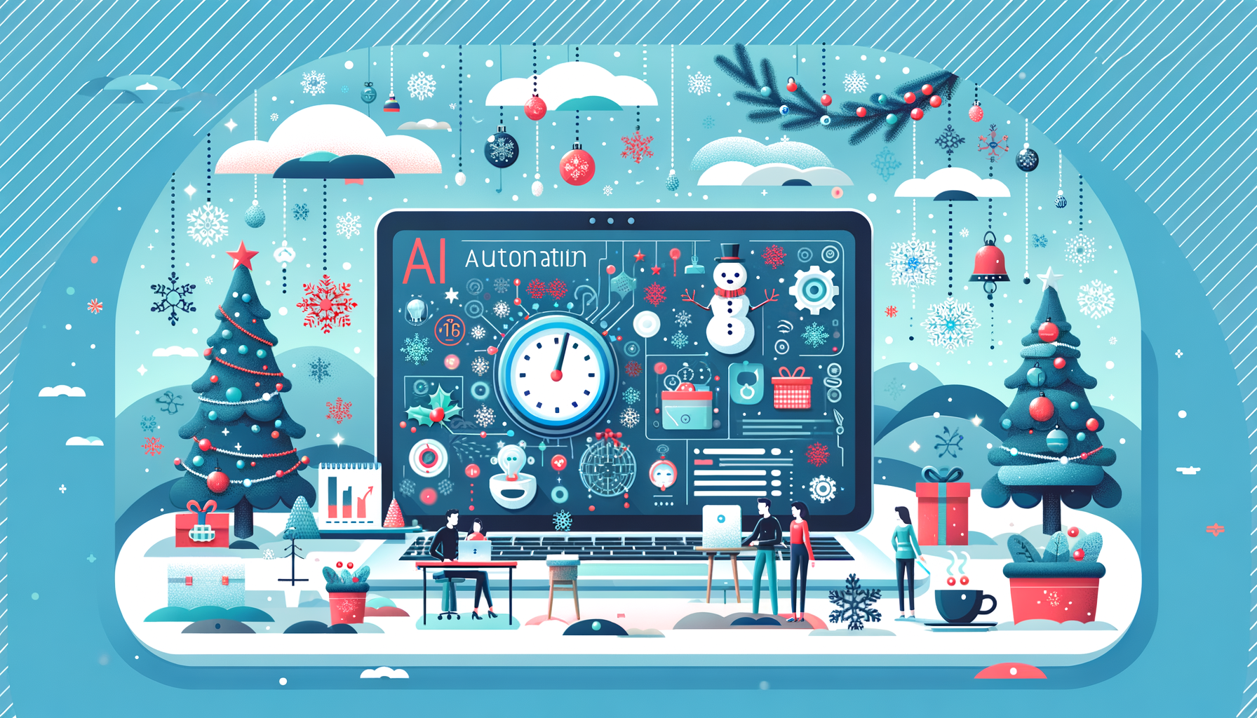 AI Automation for Winter Holidays: Managing Your Business Fast and Easy